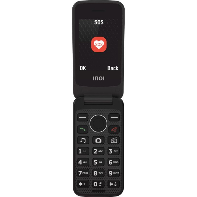 Сотовый телефон INOI 247B с док-станцией Black