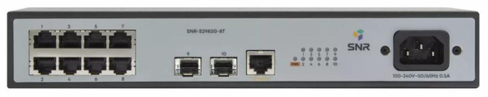 Коммутатор SNR SNR-S2982G-8T, управляемый