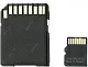 Карта памяти Qumo QM4GMICSDHC4 microSDHC 4Gb Class4 + microSD-- SD Adapter