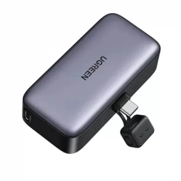 Внешний аккумулятор UGREEN PB503 35338 5000mAh Mini USB-C Power Bank PD 20W. Цвет: серый (35338_)