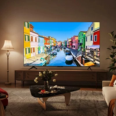 Телевизор QLED TCL 43" 43С655 черный 4K Ultra HD 60Hz DVB-T DVB-T2 DVB-C DVB-S DVB-S2 USB WiFi Smart TV (RUS)