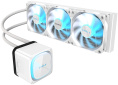 Кулер для процессора (СЖО) Gigabyte Eagle 360 Ice (28400-EA36I-1CWR) (Intel LGA1851/1700/1200/115X, AMD AM5/AM4, размер радиатора: 397x120x27мм, размер вентилятора: 120x120мм, размер водоблока: 66x66x63мм, гидродинамический подшипник, 2000об/мин, 82.31CFM