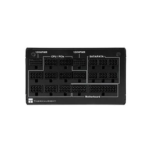 Блок питания 1350W/ Power Supply Thermalright, 1350W 80+ Platinum ATX, 3.0, PCIe 5.0, Full modular, 1x24 20+4 pin 600mm, 2xCPU 8 4+4 pin, 2xPCIe*2 8 6+2 pin, 2x12VHPWR PCIe 5.0 12+4pin 600mm, 6xSATA, 5xMOLEX4pin, Active, 120x120mm, 170x150x86mm, OPP, OVP 
