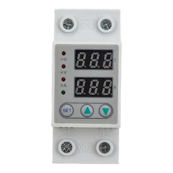 БАСТИОН Альбатрос РНТ-63А реле напряжения 145-300В 63А время срабатывания 20 мс индикация гарантия 1,5 года 602