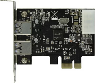Контроллер Espada EU30AL (OEM) PCI-Ex1 USB3.0 2 port-ext