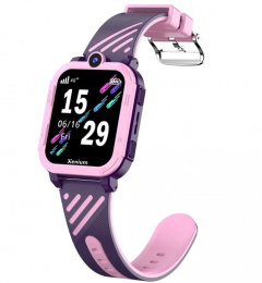 Смарт-часы Xenium W600 1.83" AMOLED корп.розовый рем.фиолетовый CTW600PK/00