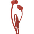 Наушники JBL T110 RED, красный JBLT110RED