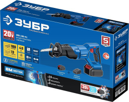 Сабельная пила Зубр SPB-180-41, аккумуляторная