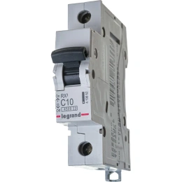 Авт.выключатель Legrand RX3  4,5кА 10А 1П C 419662