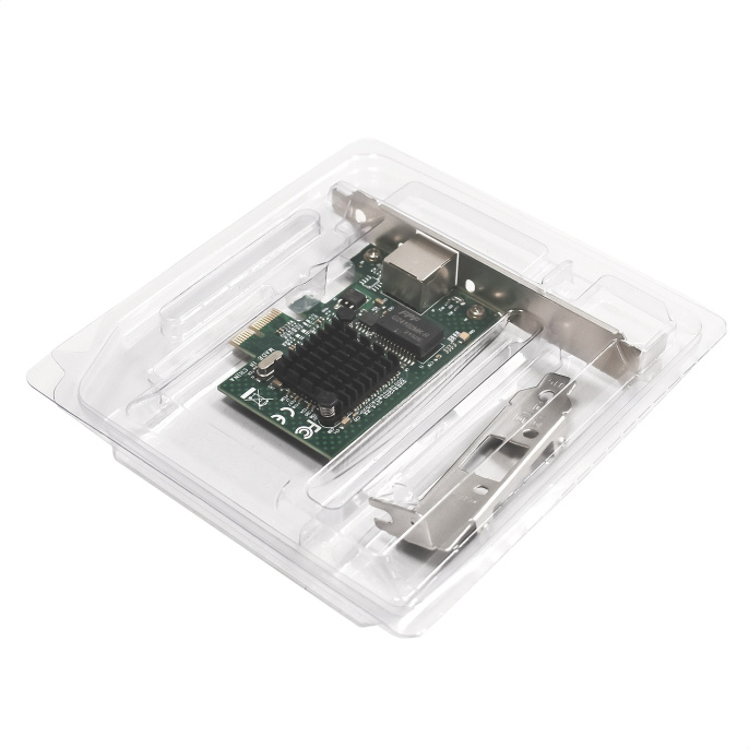 Сетевой адаптер ExeGate EXE-BCM5721 (PCI-E x1, порт 1xRJ45, 10/100/1000Mbps, Gigabit Chipset Broadcom BCM5721) EX293451RUS