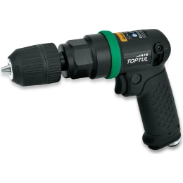 Пневматическая реверсивная дрель TOPTUL 10 мм, 2000 об/мин KAQA1220