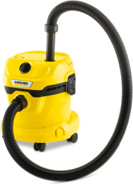 Строительный пылесос Karcher WD 2 Plus V-12/4/18,  желтый [1.628-000.0]