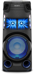 Музыкальный центр Sony MHC-V43D, с караоке, Bluetooth, FM, USB, CD, DVD, черный,