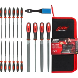 Набор напильников разнопрофильных JBC 17шт JCB-5056W(61784)