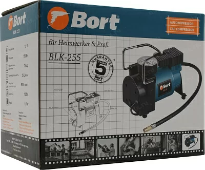Bort BLK-255 91271105 Компрессор автомобильный (25 л/мин 7 атм)