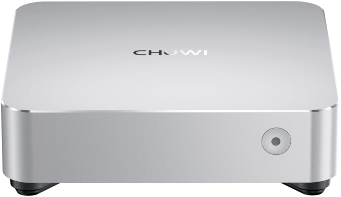 ПК Мини Chuwi AuBox Ryzen 7 8745HS 3.8 780M без ОС 2x2.5GbitEth WiFi BT 120W серебристый/черный 29750256