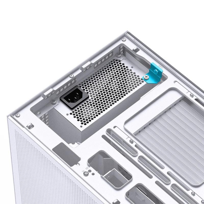 Корпус без блока питания Case JONSBO D32 PRO, Mini-Tower, TG, no fan, 2xUSB-A 3.2 + 1xUSB-C 3.2, mATX, mDTX, mITX White (D32 PRO White)