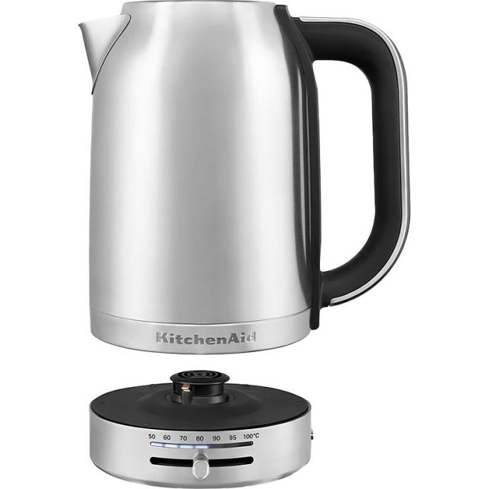 Электрочайник KitchenAid, 1.7 л. Электрочайник KitchenAid, термо-контроль, 1.7 л., нержавеющая сталь