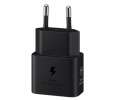 Сетевое зарядное устройство Samsung EP-T2510,  USB-C, 25Вт, 3A, черный [ep-t2510nbegeu]