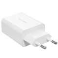 BOROFONE BA21A/ Сетевое ЗУ/ QC 3.0/ 1 USB/ Выход: 5V_9V_12V, 18W/ White (B-02067)