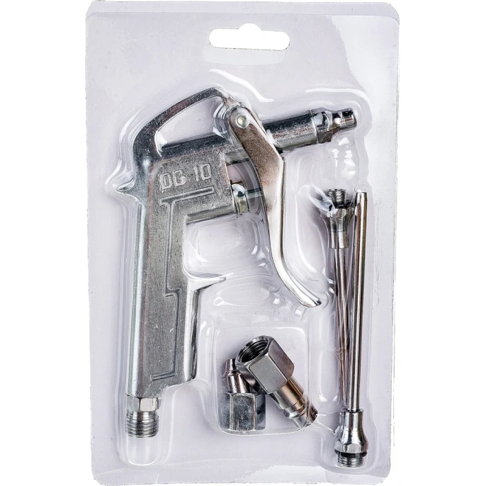 Продувочный металлический пистолет ДАЛИ-авто 3 насадки, быстросъем DA-02240