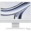 Apple iMac 24 2023 [Z19E000Y4] (КЛАВ.РУС.ГРАВ.) Silver 24