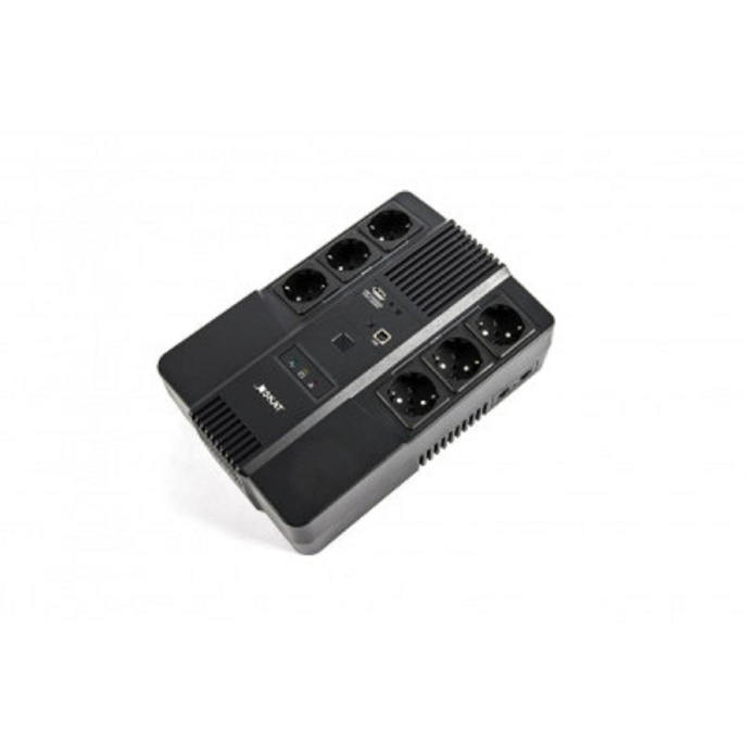 ИБП Бастион SKAT-UPS 600-AI-IN-1x7 {Line-interactive, 600/360Вт, USB/RJ-45, АКБ 1х 7Ач, сверху ЕВРО 3+3, реестр МПТ} 8998 (8998 SKAT-UPS 600-AI-IN-1x7)