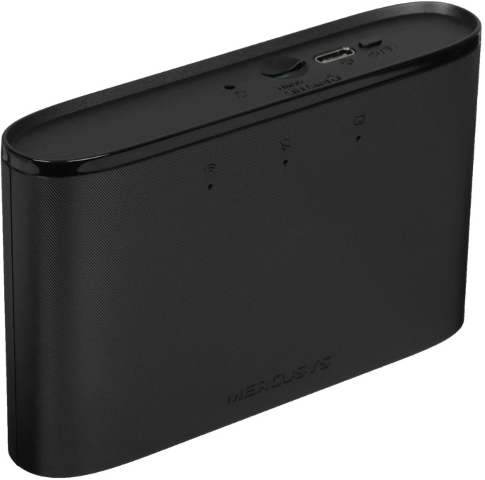 Бесшовный Mesh роутер MERCUSYS MT110,  Wi-Fi 4,  N150,  2.4ГГц, 3G/4G, черный