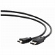 Cablexpert Кабель DisplayPort- HDMI, 10м, 20M/19M, черный, экран, пакет (CC-DP-HDMI-10M)
