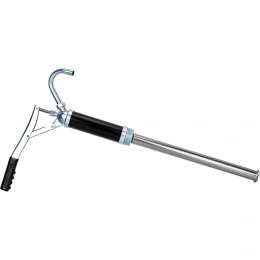 Насос бочковой рычажный Евро тип под бочки: 200л; цельностальной поршень и клапан Эврика ER-44490 434364