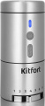 Кофемолка Kitfort КТ-7537 18Вт сист.помол.:жернова вместим.:31гр нержавеющая сталь