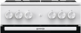 Плита Газовая Gorenje GG5A11WF белый без крышки реш.чугун