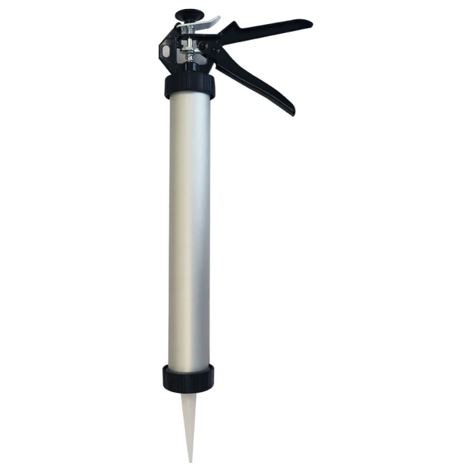 Пистолет для герметика FTL FS-05, с закрытым цилиндрическим отсеком под баллоны 600 мл 8018