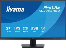 27" Монитор Iiyama ProLite XU2793HSU-B7,  1920x1080,  IPS,  100Гц,  1хHDMI,  1хDP,  черный