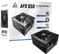 Блок питания MONTECH APX 650, 650Вт, 80 PLUS WHITE, 120мм, черный, retail [xwya11-650w]