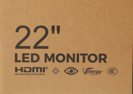 21.45" Монитор NPC MF2204, 1920x1080, VA, 75Гц, 1хHDMI, черный