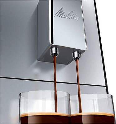 Кофемашина Melitta Caffeo E 950-103 Solo 1400Вт серебристый