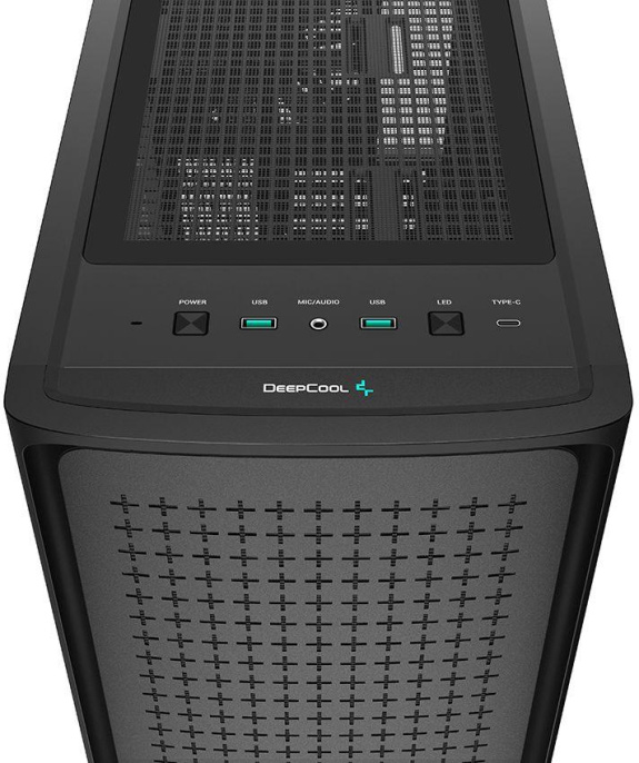 Корпус Deepcool CK560 черный без БП ATX 3x120mm 4x140mm 2xUSB3.0 audio bott PSU (R-CK560-BKAAE4-G-1)
