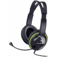 Гарнитура Genius HS-400A, 2х mini jack 3.5mm, полноразмерные наушники, регулятор громкости на проводе, длина провода 1,8м
