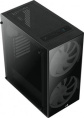 Корпус ATX Aerocool Python-G-BK-v1, Midi-Tower, без БП,  черный