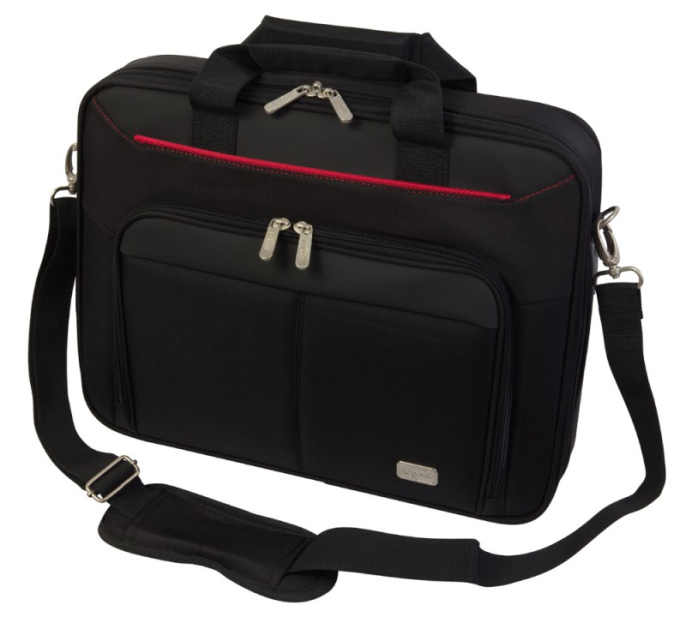 Сумка для ноутбука 15.6" PC Pet PCP-A9015BK черный/красный нейлон