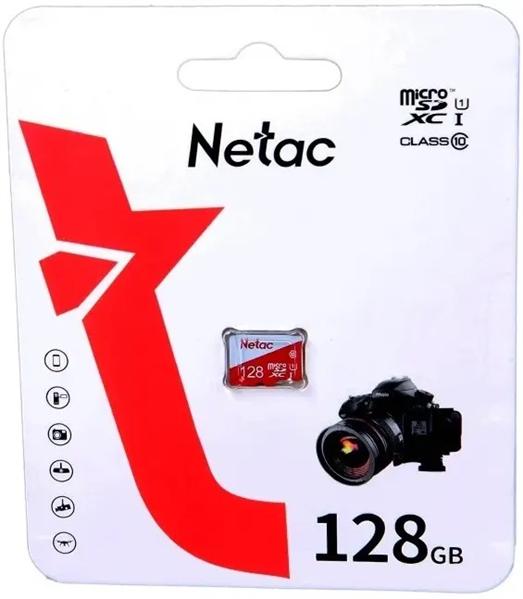 Флеш карта microSDXC 128GB Netac NT02P500ECO-128G-S P500 Eco w/o adapter