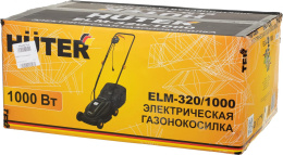 Газонокосилка электрическая Huter ELM-320/1000,  32см, несамоходная [900/70/4/19]