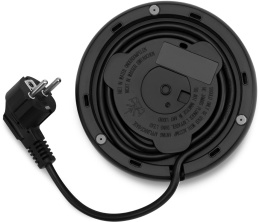 Чайник электрический Polaris PWK 1563CGL 1.5л. 2200Вт черный/прозрачный корпус: пластик/стекло