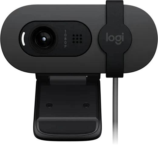 Веб-камера Logitech Brio 90 графитовый 960-001581