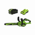 Greenworks G40CS30IIK2 Цепная пила аккумуляторная , 40V, 30 см, с 1* АКБ 2А*ч и ЗУ [2007807UA]