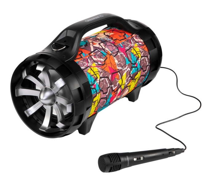 Музыкальный центр SunWind SW-MS50, 45Вт, с микрофоном, Bluetooth, FM, USB, SD/MMC, черный