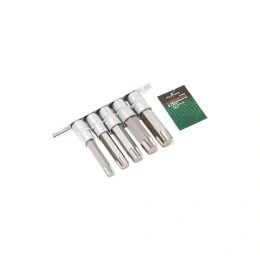 Набор головок-бит Torx 6-лучевых 5 шт на планке Rockforce RF-40914L(46637)