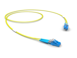 Оптический патчкорд LC-UPC/LC-UPC Duplex, 09/125 OS2, тип S, LSZH, 5 м