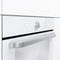 Духовой шкаф электрический Gorenje BOS67371SYW,  77л,  дверца с 2 стеклами,  белый